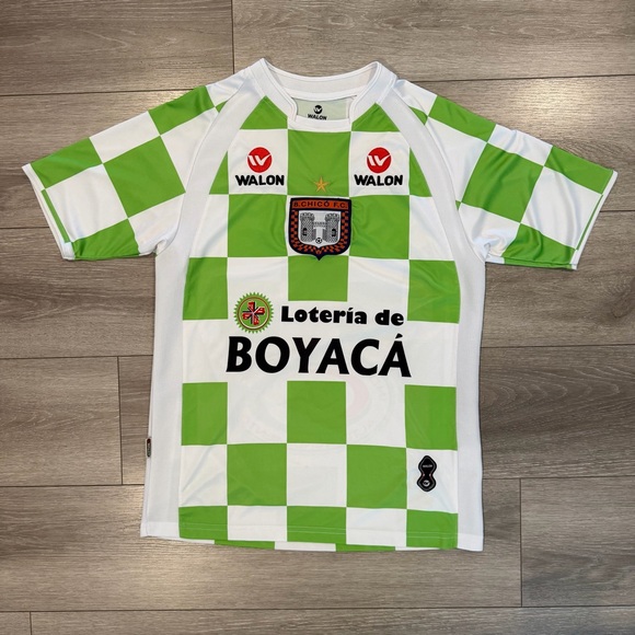 Official 2009 Walon Boyaca Chicó Colombia Soccer Jersey Sz Small - Picture 2 of 14